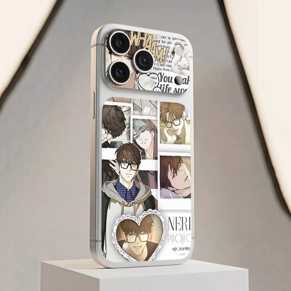 

Nerd Project Bl Anime Wrap Sticker for iPhone17 pro/17pro max Phone Decal Skin Rear Protector Case Film Full Cover iPhone 17 Pro