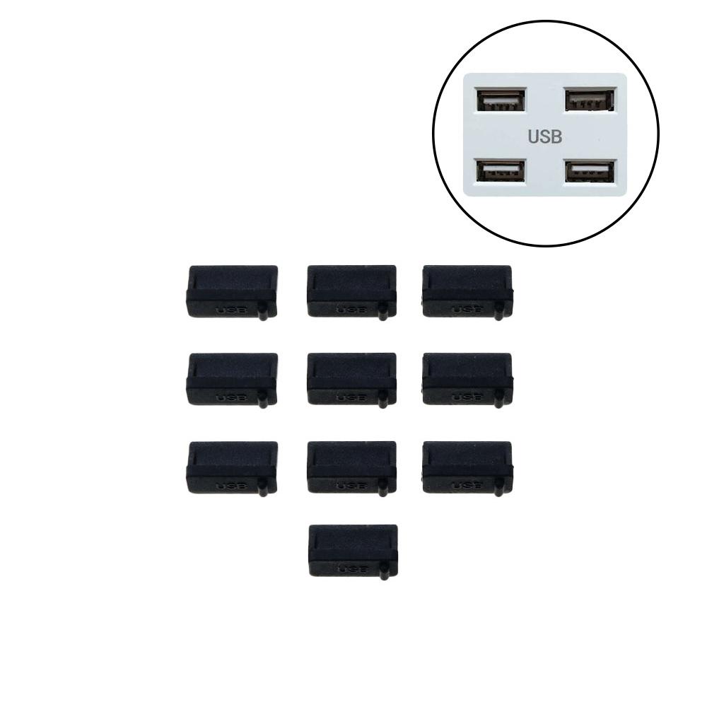 Silicone world 10PCS Silicone Type-C Dust Plug USB Charging Port Protector for Samsung Huawei Smart Phone Accessories Dust Plug