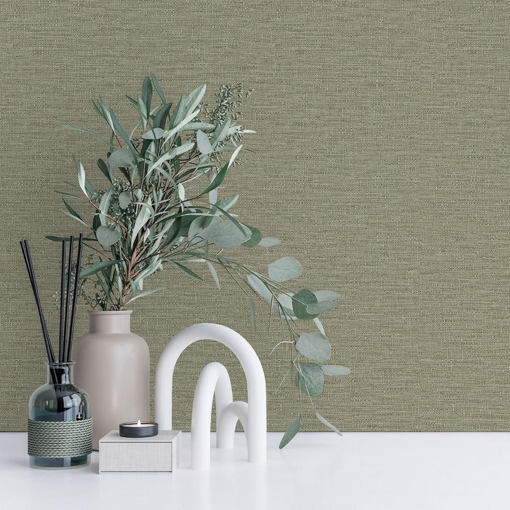 Grandeco Telma Hessian Textured Vinyl Wallpaper