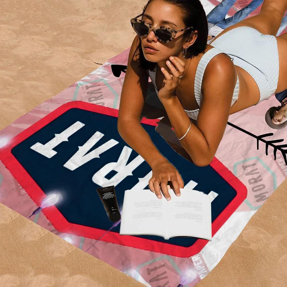 M-Morat Band Microfiber Beach Towel Absorbent Quick Dry Soft Yoga Swimming Resort Mountain Climbing Towel