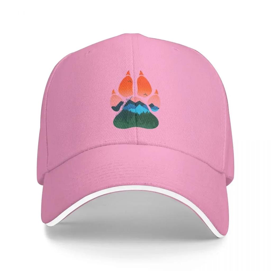 Mama Werewolf Paw Baseball Cap Hat Luxury Brand Anime Womens Beach Unisexs