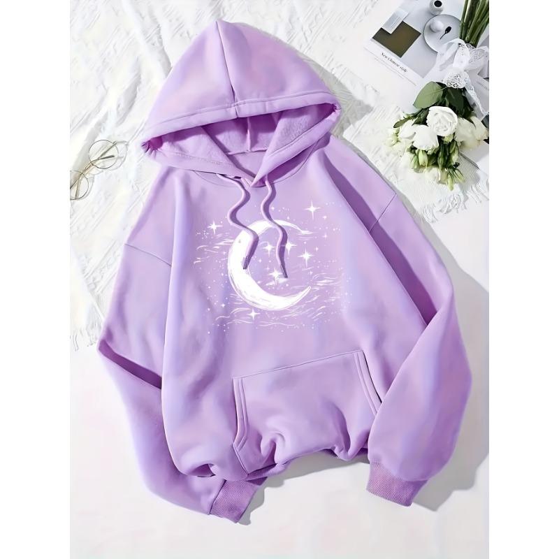 European and American Fashion Casual Sports Hooded Printed Sweatshirt