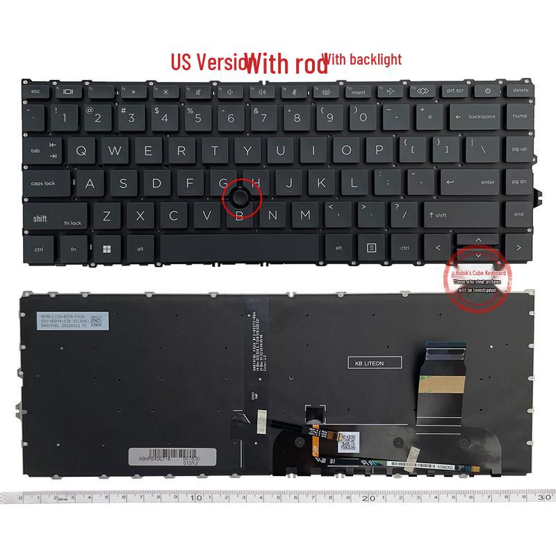 HP ZBook Firefly 14 Keyboard Compatible with Models: 745, 840, 845 G7/G8, 830, 840 G9/G11