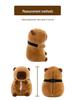 Capybara Plush Toy Car Tissue Box Cover: Cute Storage Ornament Holder