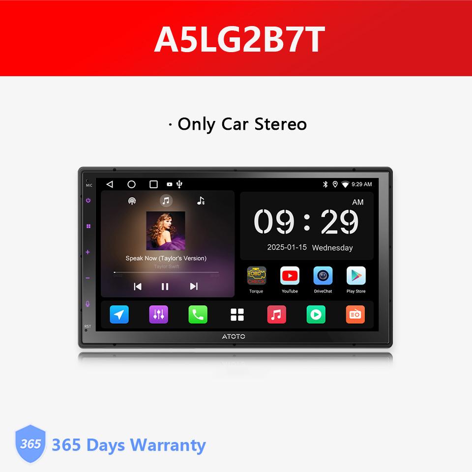 

7 inch 2Din Android Car Multimedia Player Wireless Carplay Screen Android Auto Bluetooth Radio Double 2 Din Car Stereo ATOTOZONE Standard