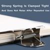 Big Metal Paper Clips Measuring 14.5Cm/5.7In, Suitable for Drawings, Bulletin Boards, Artworks, Food Bags, Pictures, and Photos. Ideal for Home
