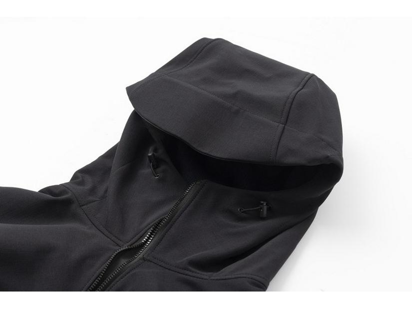 Unisex Softshell Windbreaker: Windproof, Waterproof, Fleece-Lined Jacket for Autumn/Winter