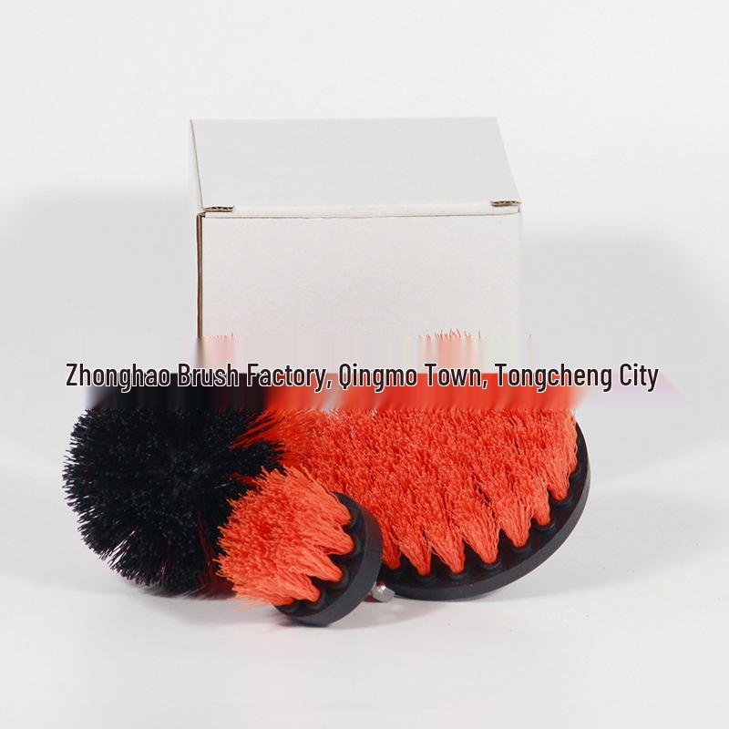 Electric Drill Brush Head 11-Piece Cleaning Pad & Bristle Set for Car Cleaning - Hot Selling Cross-Border.