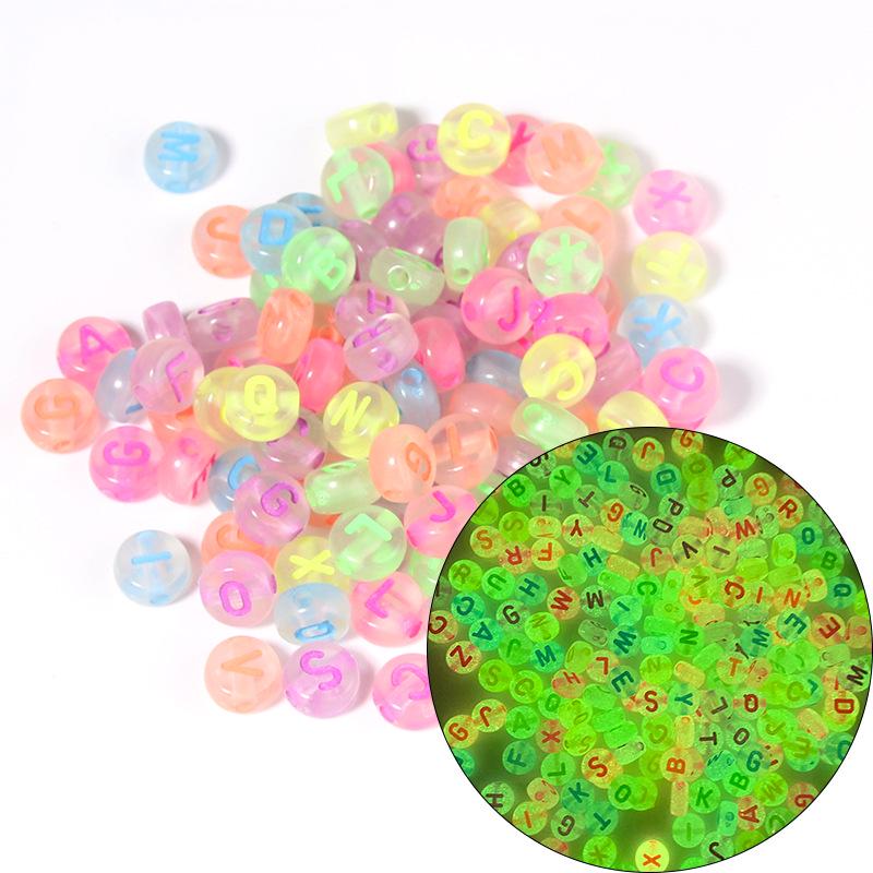 

Acrylic Luminous 4x7mm Heart Beads, Colorful Drip Oil, Loose for DIY Handmade Jewelry 100 Pieces per Pack