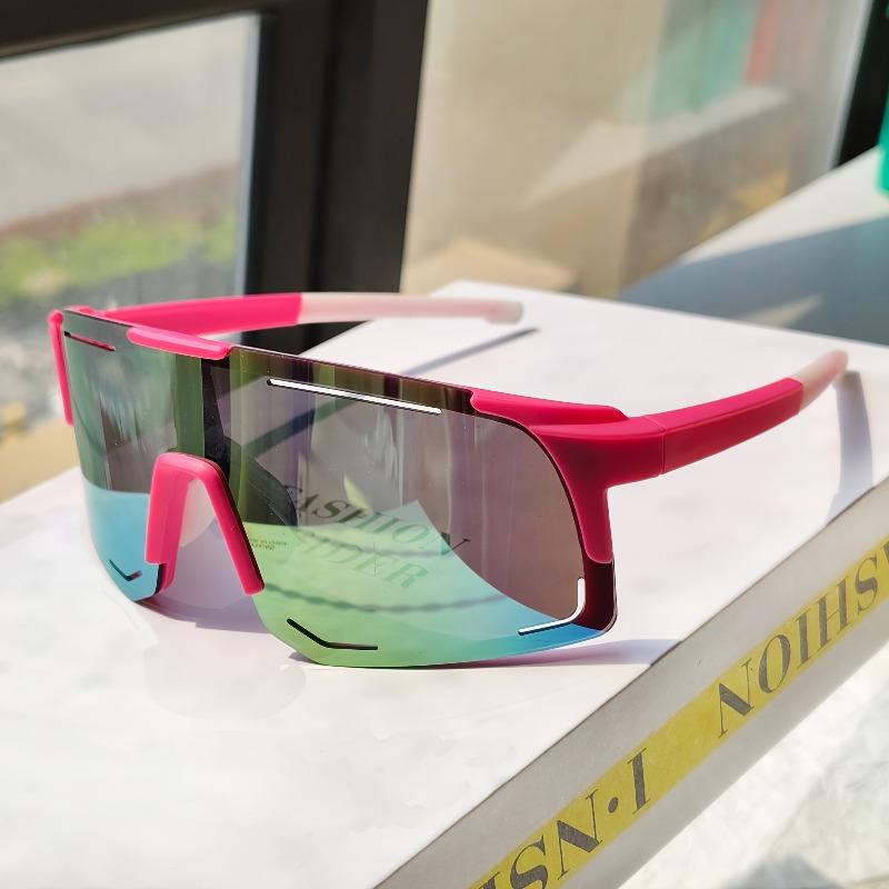 2PCS Large Frame Fashionable Frameless Goggles Suitable for Men and Women Ideal Gift Choice