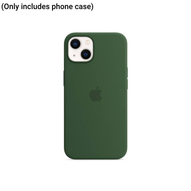 Apple 13 Oficiální tekutý silikon Magnetická adsorpce Kreslený kryt pro iPhone 13