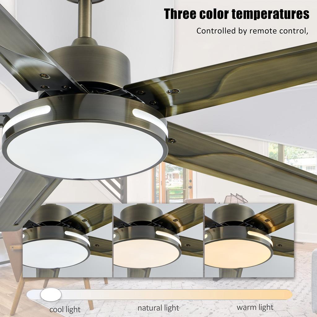 IRALAN Modern Ceiling Fan With Light DC motor with remote control simple LED ceiling fan home appliance 110V 220V