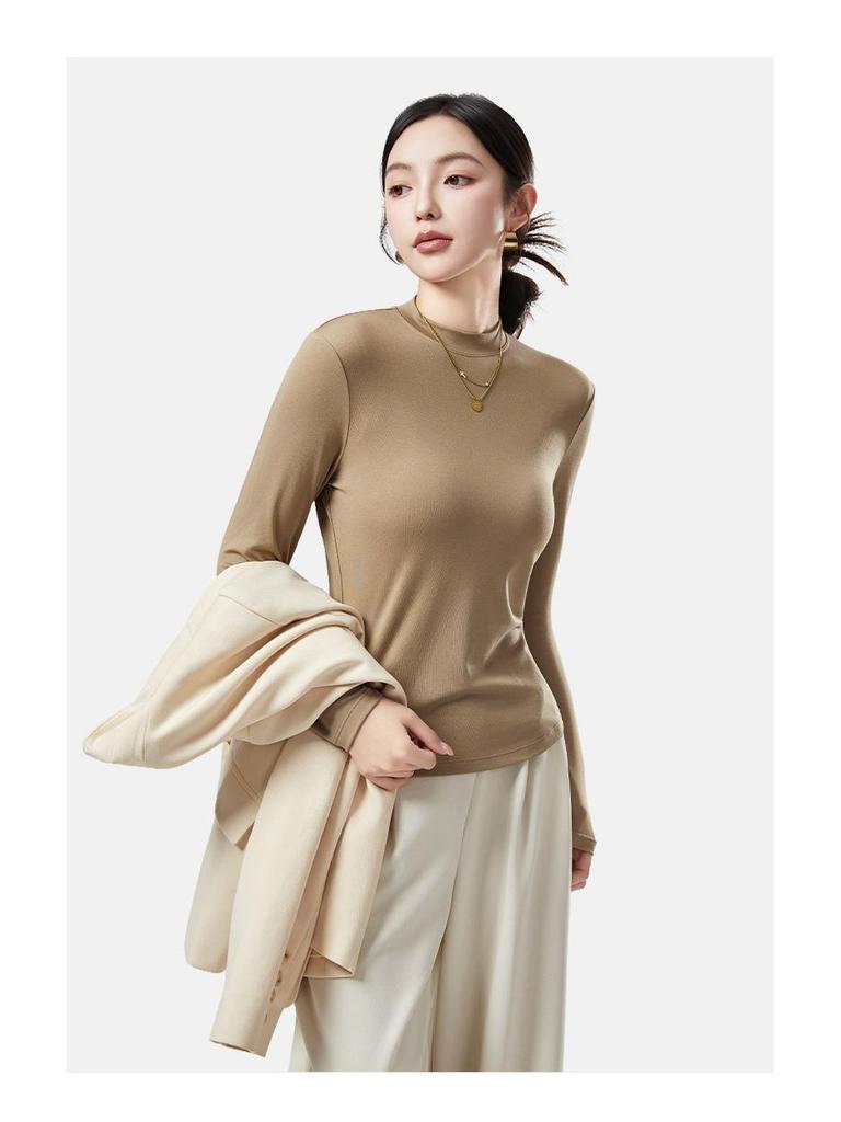 Women's Lenzing Modal Antibacterial Long Sleeve Warm Base Layer Top