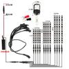 12pcs 108LED Motorcycle ATV RGB LED Neon Under Glow Strip Light Kit Remote Control