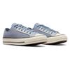 Converse Strapazierfähige Stoßdämpfende Low-Top Canvas Schuhe Unisex Sneaker Grau Blau A06539C