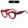 New model, irregular personality, funny catwalk model, lip cloud sunglasses, essential sunglasses for fashion wear