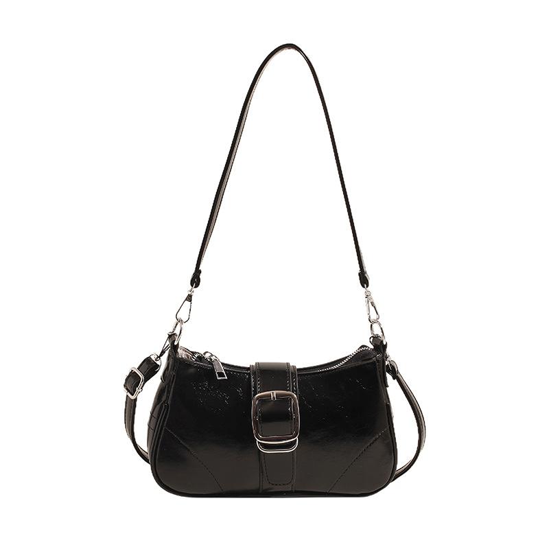 Bag women's spring and summer new retro niche design messenger bag women's shoulder underarm small square bag