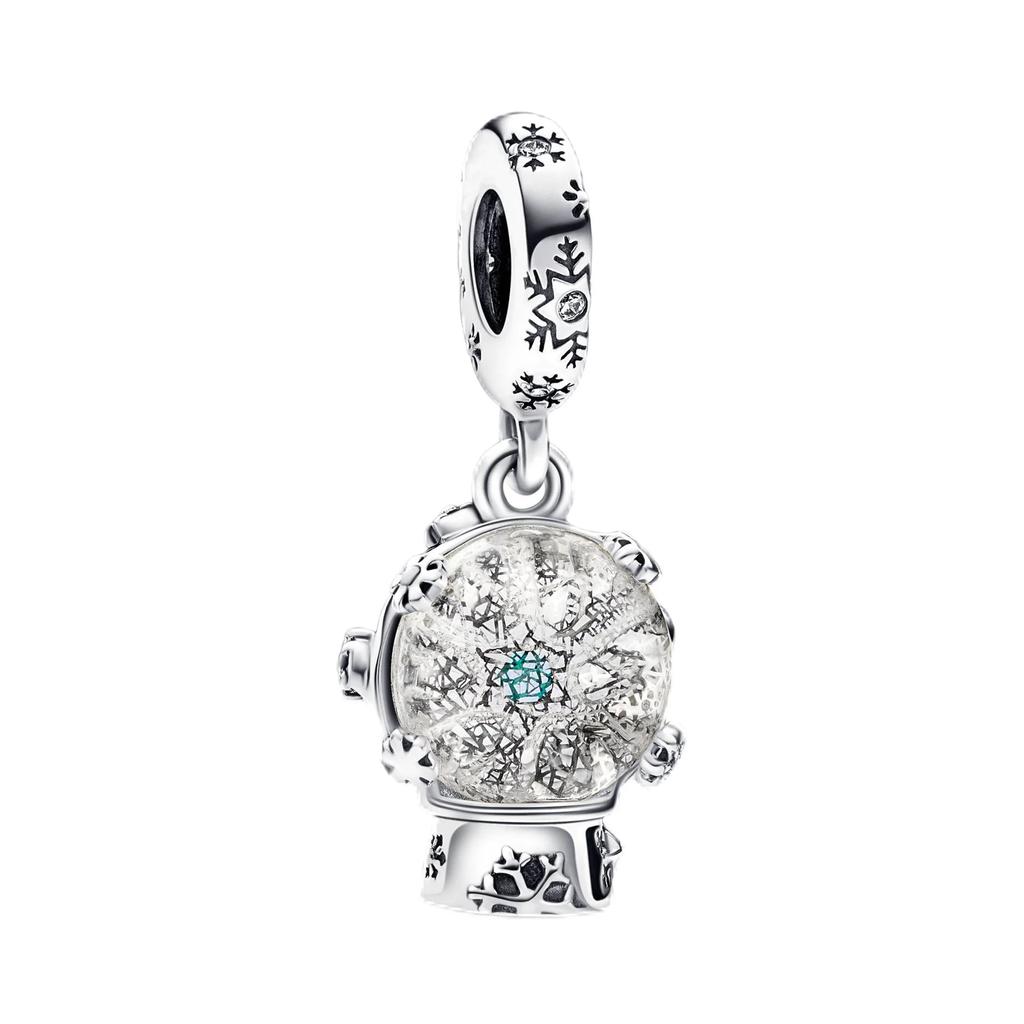 Cuivre Original Noël Bonhomme de Neige Flocons de Neige Ballons à Air Perles Breloques Pour Bracelet Collier DIY Cadeau Femme