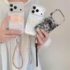 Elegant 3D Lace Bow Phone Case for iPhone 17, 16 Pro Max, 15, 14