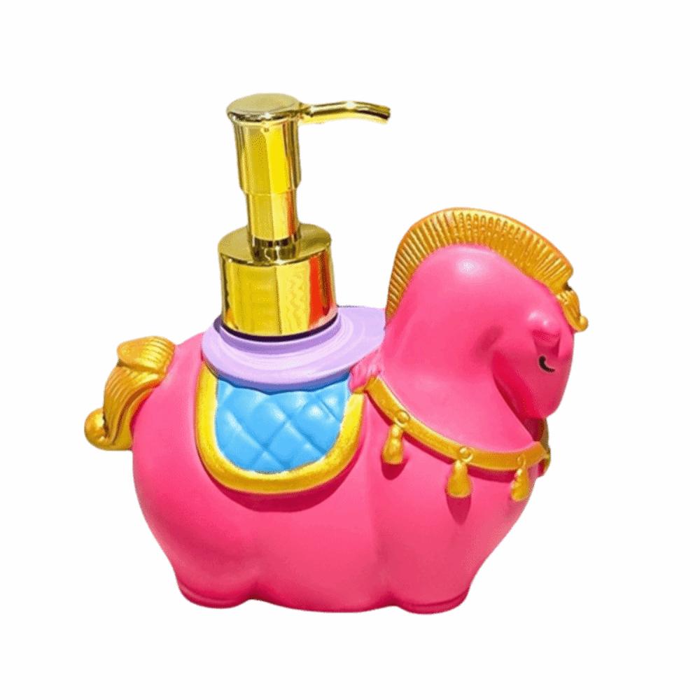 Press Bottle Zodiac Horse Soap Dispenser Animal Model Shampoo Soap Dispenser  Children/Kids
