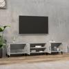 VidaXL TV Stand Concrete Grey 180x31.5x40 Cm Engineered Wood 816268