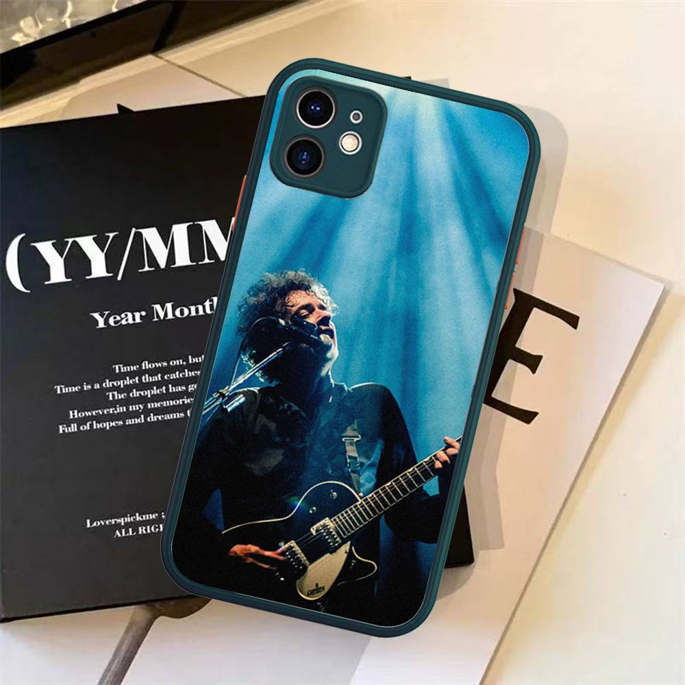 Gustavo Cerati Soda Stereo For iPhone Air 16 15 14 Plus 13 12 11 Pro Max Matte Cover Jelly Shockproof Phone Case