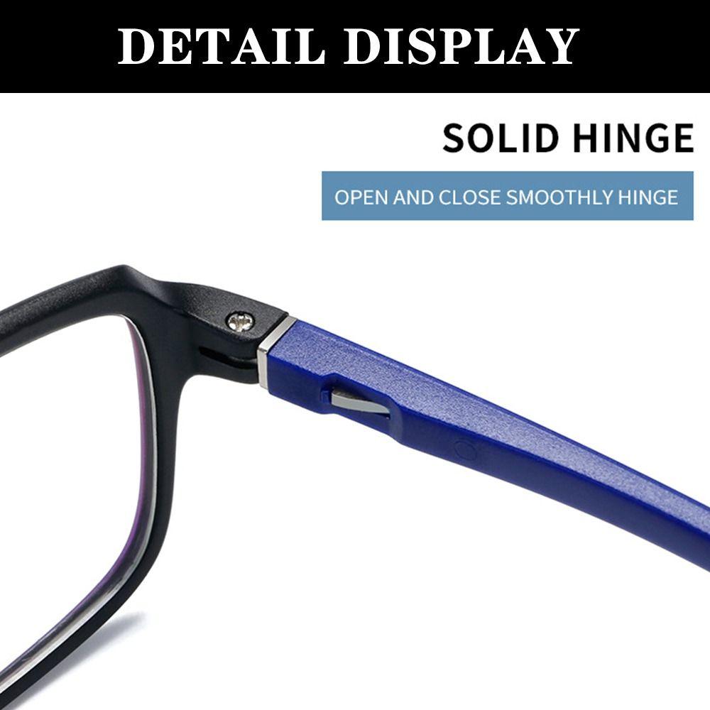 Ochelari de lectură pentru femei Sport Anti-lumină albastră Ochelari de lectură TR90 Ochelari de vedere cu ramă pentru hipermetropie pentru prezbiopie