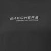 Skechers Performance Elastic Moisture-Wicking Quick-Dry Breathable Cool Short Sleeve T-Shirt Men Tops Carbon-Black P225M170-0018