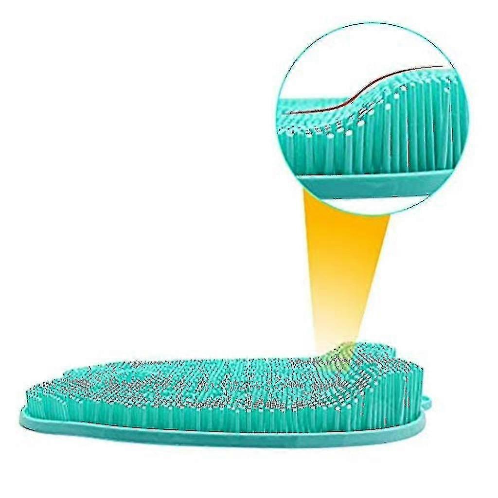 Silicone Foot Brush Scrubber Massager Shower Foot Brush Deep Cleansing Exfoliating Spa Increases   Circulation High Quality