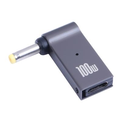 Lenovo için 100W USB-C / Type-C Dişi - DC 4.0x1.7mm Erkek Bilgisayar Şarj Adaptörü