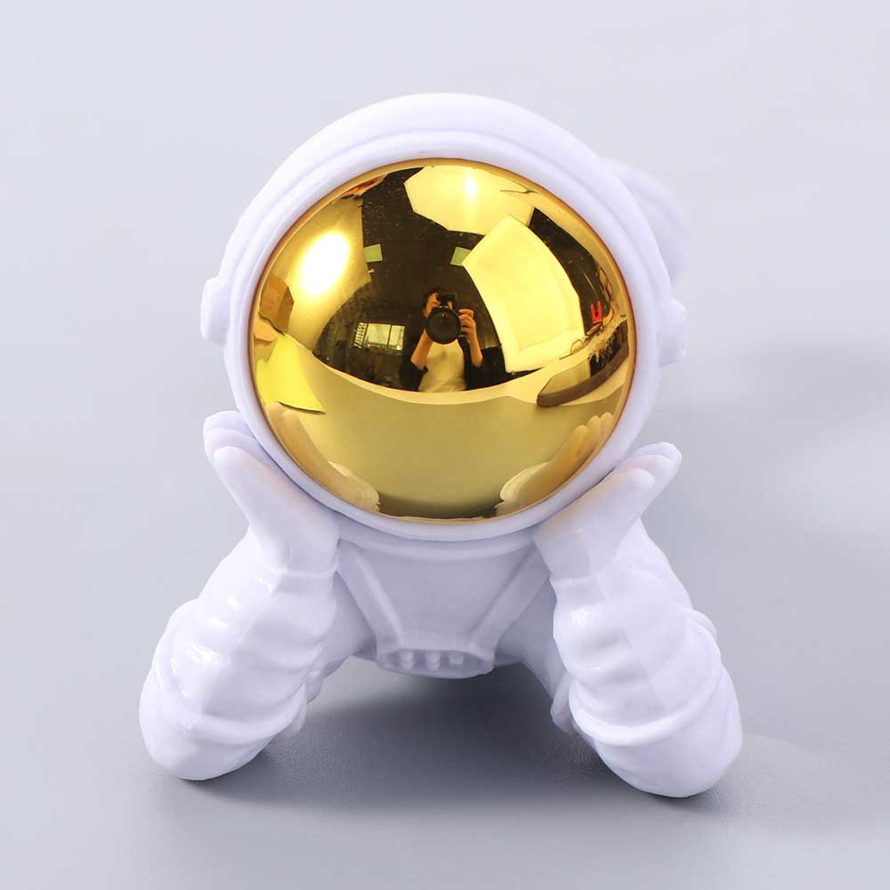 Cartoon Astronaut Bracket Desk Organizer Lazy Bracket Desktop Astronaut Ornaments  Student Dorm
