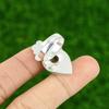 Gift For Her 925 Silver Natural Rainbow Moonstone Promise Flower Adjustable Ring