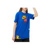 Nike Cartoon Print Casual Sport T-Shirt With Regular Shoulders Kids Tops Blue DJ5380-481