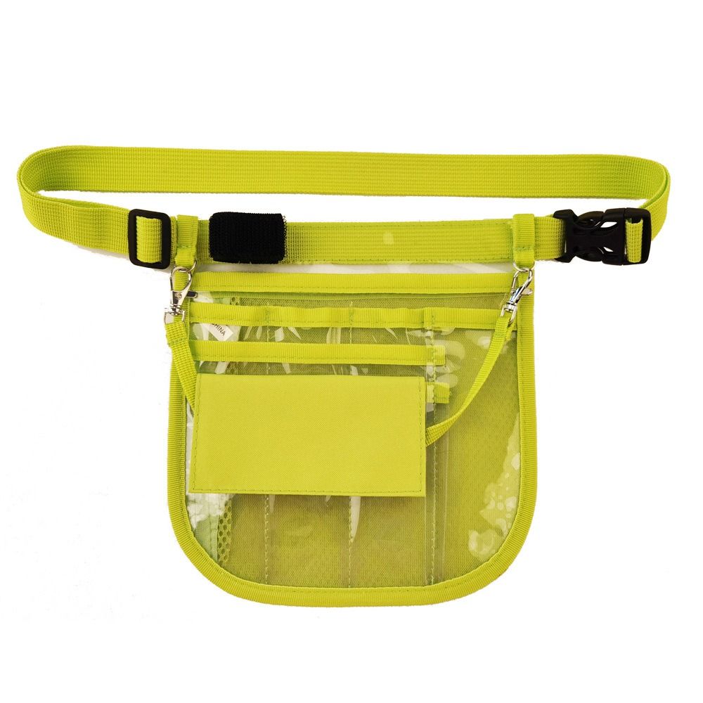 Multi-Compartment Nurse Fanny Pack Waterproof Nurse Organizer Belt PVC Nurse Pouch Case  Women