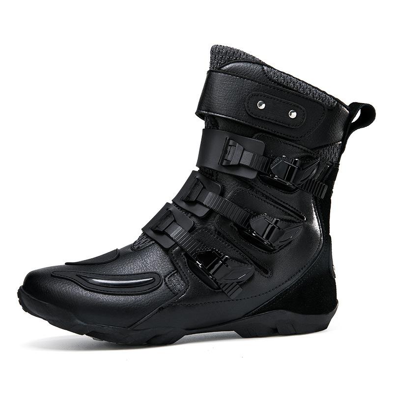 Motorcycle Shoes Riding Men's Four Season Off-road Boots Racing Travel Equipment