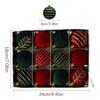 Velvet Christmas Ball Ornaments Christmas Ornaments Velvet Balls Holiday Pendant For Outdoor Family Gatherings Parties Garden