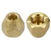 Nowe mosiężne nakrętki rozszerzane 1/4" 3/8" 1/2" 5/16" 1/8" 3/4" Pogrubione nakrętki rozszerzane Złączki do rur rozszerzanych