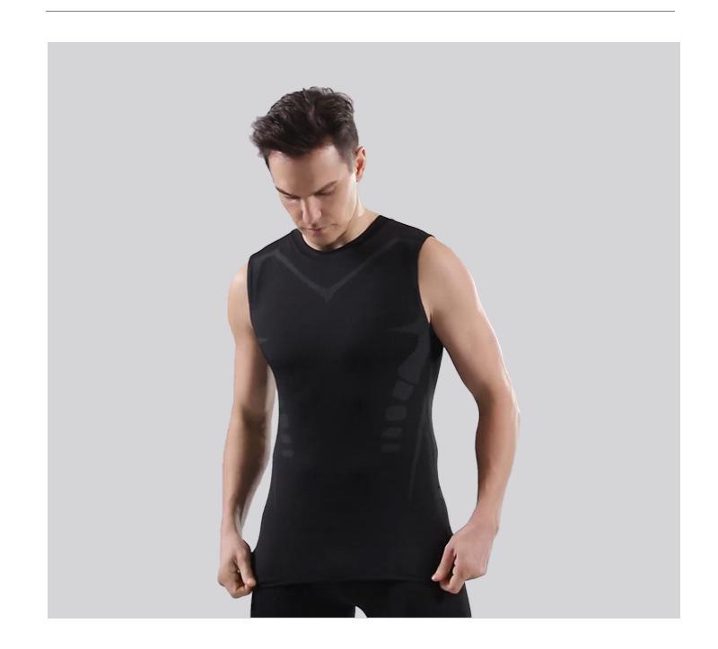 Men's Pro Sports Quick-Dry Stretch Vest - Summer Running, Basketball, Sweat-Wicking Fitness Tank.
