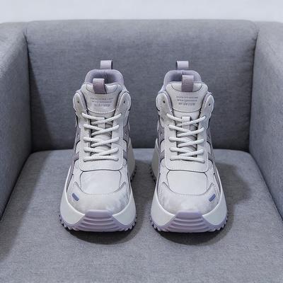 2026 Mode Damen High-Top-Sneakers Marke Damen Höhenerhöhende Schuhe 7cm Weiche Atmungsaktive Mesh-Schuhe