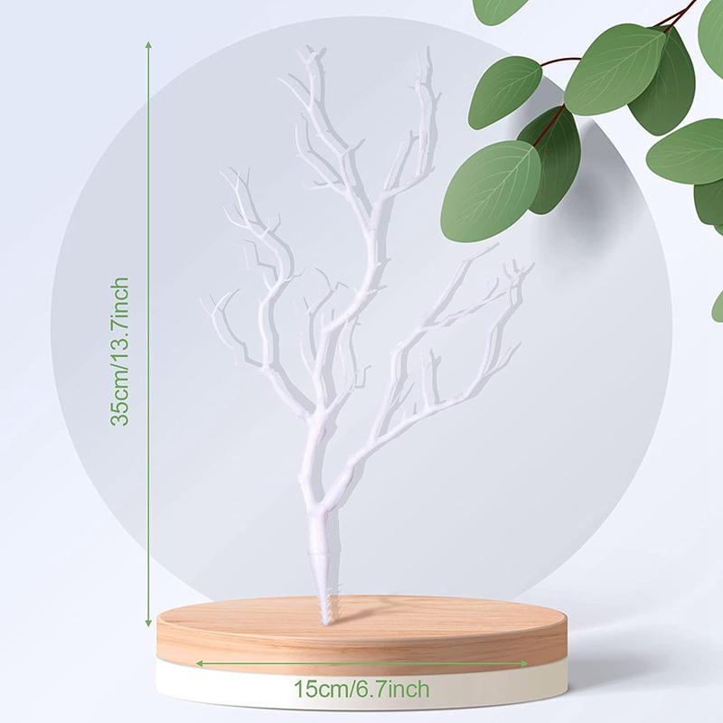 1/3pcs Plastic Branch Artificial Fake Antler Shaped Tree Twig Decorative Plants Autumn Winter Home Christmas Wedding Table Decor