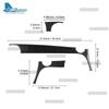 Real Soft Carbon Fiber Sticker For Fiat 500 500C/Abarth 595 595C /695 695C 2016 2017 2018-2024 500e 16-19 Car Instrument Strip