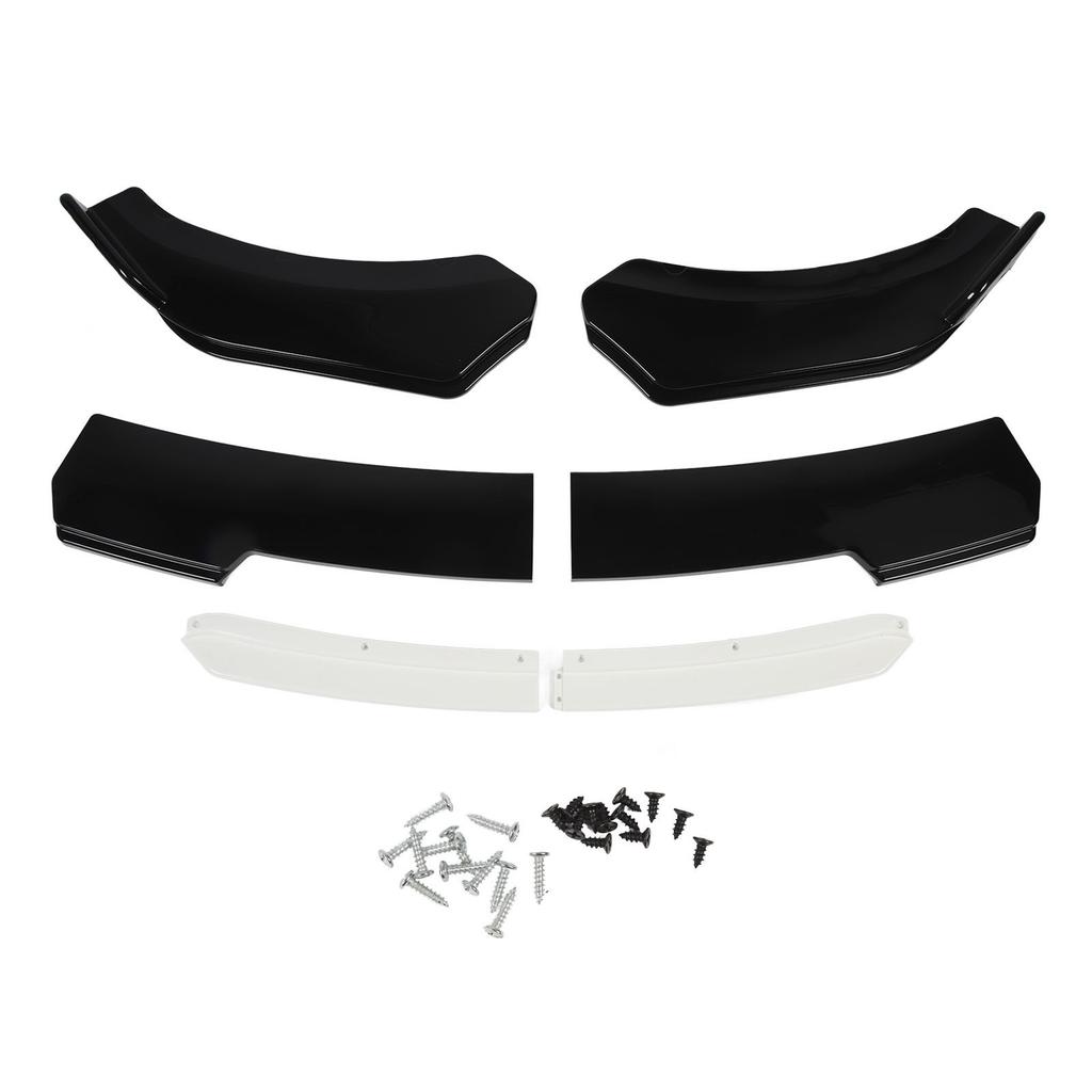 6Pcs Front Bumper Lip Separator 150cm Enhanced Appearance Bumper Lip Diffuser Splitter Universal for Accord Civic With