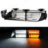 16 LED Strobe Signal Emergency Windshield Warning Beacon Lights Red Blue Yellow Amber White Green Auto Car Accessories