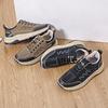 Cross-Border Men's Plus Size Hiking and Driving Sneakers - Autumn/Winter Fashionable Casual Shoes