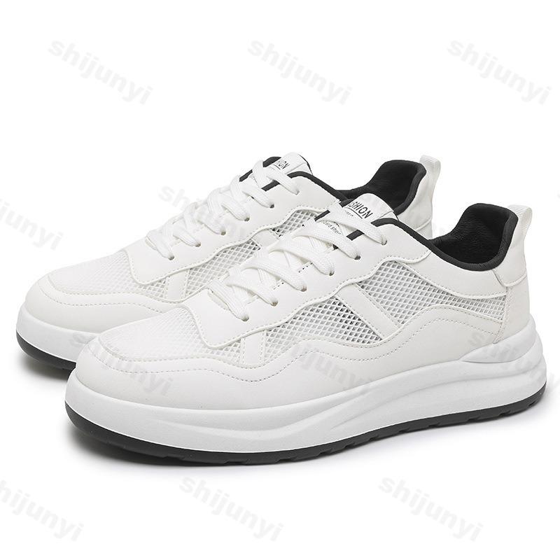 Men's Shoes Fashion Casual Sneakers 2025 Summer Mesh Breathable Running Shoe Tenis Training Shoes Men Lace Up Vulcanize Shoes