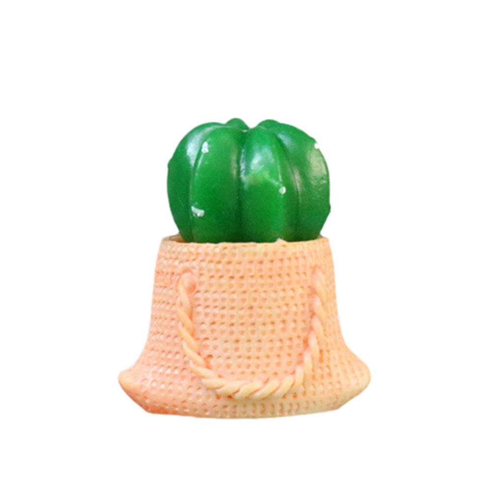 No Maintenance Plant Mini Artificial Cactus Plants Pots Miniature Potted Green Figurines Diy Fairy Garden Accessories Bonsai