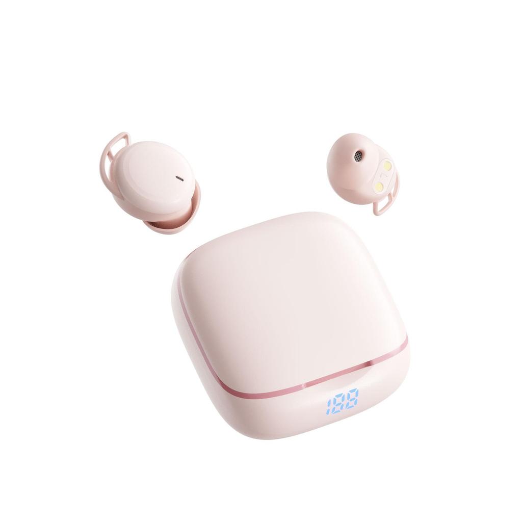 Bluetooth 5.4 Sleep Wireless Earphones Noise Cancel Headset HiFi Stereo Music Low Latency Painless Wear