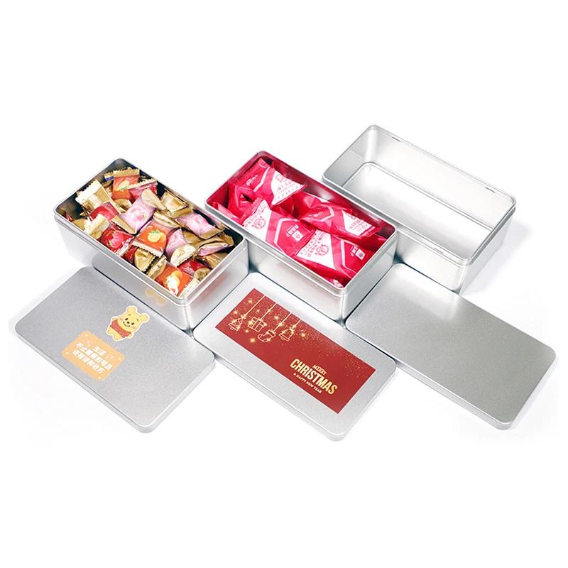 Mini Blechseifendose Haarnadel Metall Rechteckige Eisendose Kleine Quadratische Aufbewahrung Schmuck Nagel Schönheit Süßigkeiten Münze Pillendosen Schublade