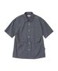 WMC Border Check Half Shirt_Navy