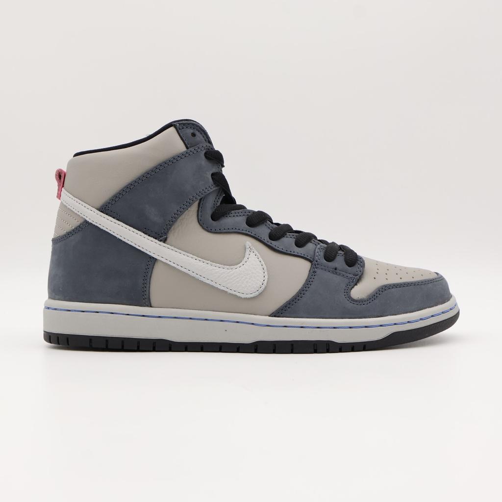 DJ9800-001 Nike SB Dunk High Pro Medium Grey Pink Flint Flamingo Gray Fog